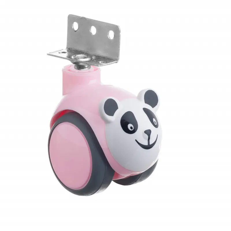 Rodízio Toy Hl Panda Rosa